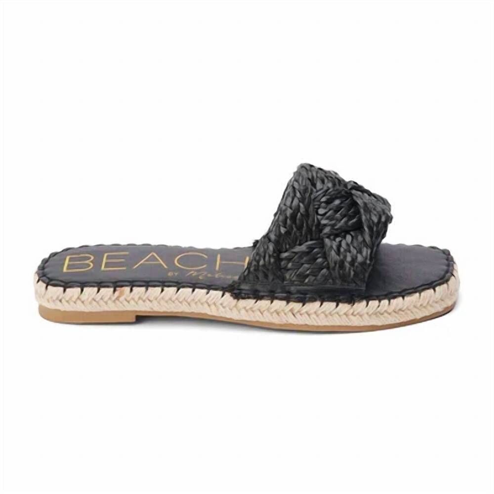 NEW MATISSE women's ivy slide sandal in black